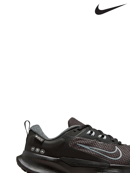 Nike Black Juniper Trail 2 GORE-TEX Waterproof Trail Running Trainers (C86087) | €69