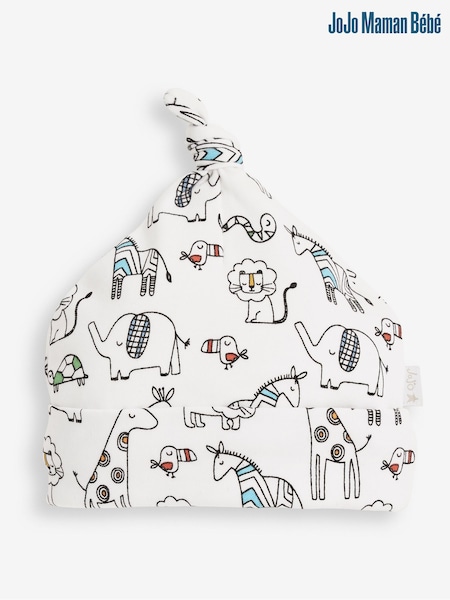 JoJo Maman Bébé Safari Print Baby Hat (C86814) | 8 €