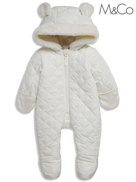 M&Co Natural Diamond Snowsuit (C87169) | €7.50