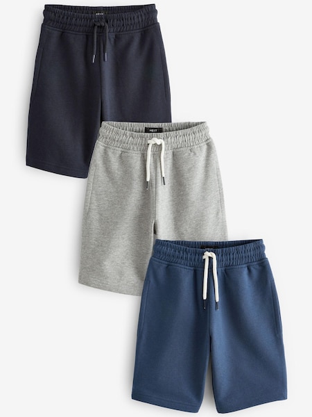 Marineblau/Grau/Blau - Basic Jersey Shorts (3-16yrs) (C87470) | 10 € - 21 €