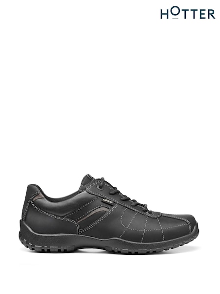 črna - Hotter Thor II GTX Lace Up Shoes (C88380) | € 157