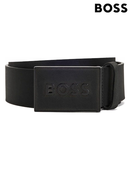 BOSS Black Icon Buckle Leather Belt (C88509) | €79