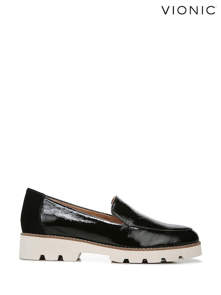 Vionic Kensley Crinkle Patent Slip On Shoes (C89427) | €76