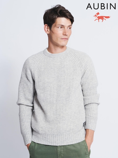 Aubin Tay Fisherman Rib Crew Jumper (C89768) | €56