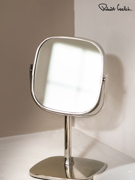 Robert Welch Silver Burford Pedestal Mirror x5 Magnification (C90050) | €98
