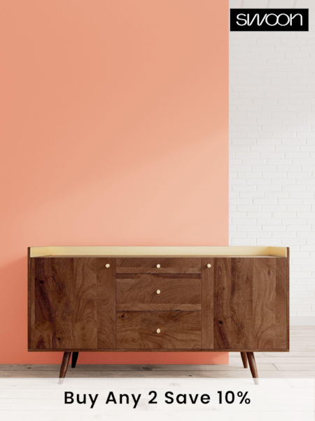 Swoon Light Brown Fresco Sideboard (C90151) | €1,095