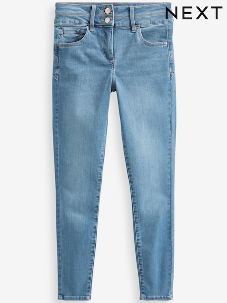 Mid Blue Denim Lift Slim And Shape Skinny Jeans (C90671) | €14