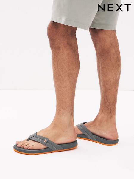 Grey Motionflex Flip Flops (C90687) | €14.50