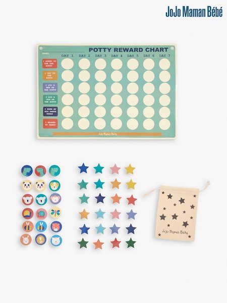 JoJo Maman Bébé Potty Training Magnetic Reward Chart (C90724) | €20
