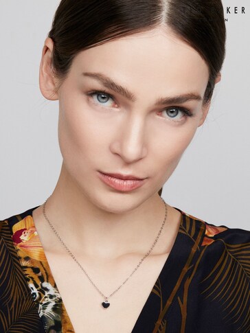 Ted Baker Bracciale Harsaa Cuore Piccolo – Oro Rosa, Regalo Per Lei