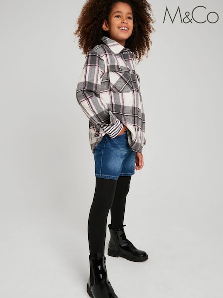 M&Co Pink Check Shacket (C92547) | €12.50 - €13