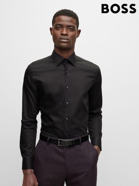 BOSS Black Slim Fit Dress 100% Cotton Shirt (C92589) | €65