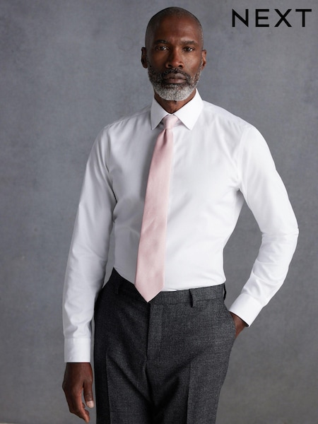 White Signature Super Non Iron Shirt (C92829) | €5