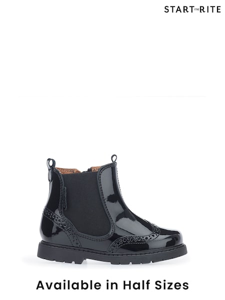 Start-Rite Chelsea Leather Zip Up Boots (C92888) | €66
