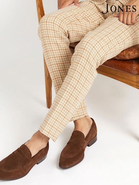 Kastanjanruskea - Jones Bootmaker Leather Penny Loafers (C93069) | €173