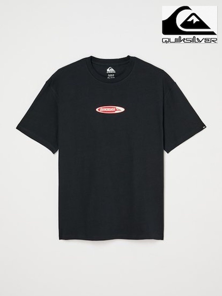 Black - Regular Quiksilver Disk Short Sleeve T-shirt