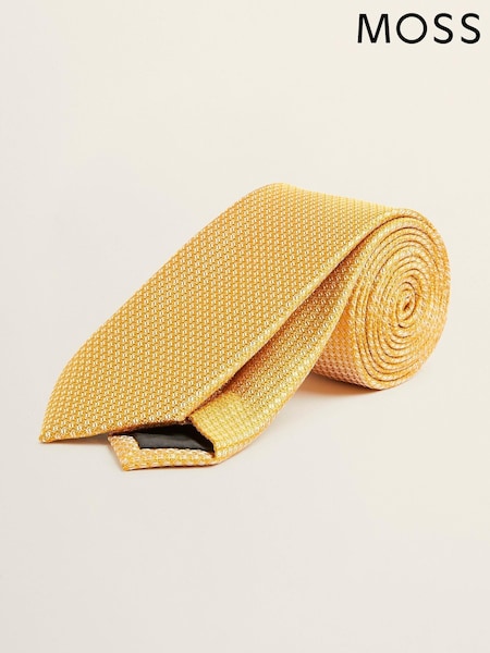 Желтый - MOSS Textured Tie (C93940) | €27