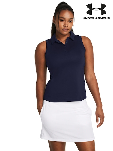 Under Armour Navy Blue/Grey Golf Play Off Polo Shirt (C94058) | €27