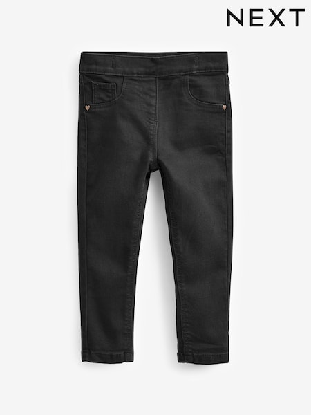 Black Denim Super Skinny Fit Jeggings (3mths-7yrs) (C94291) | AED9 - AED11
