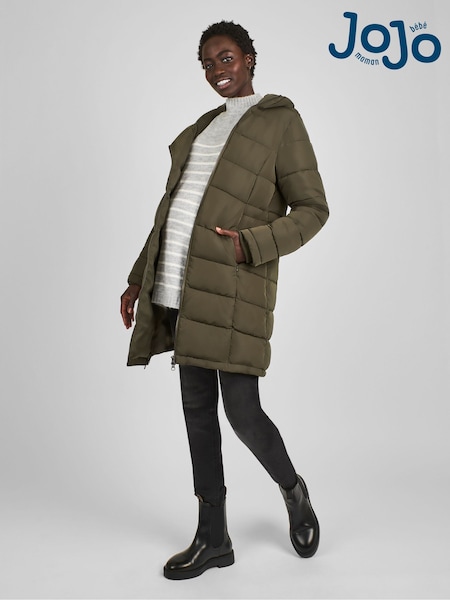 JoJo Maman Bébé 2-in-1 Maternity Puffer Coat (C94882) | €145