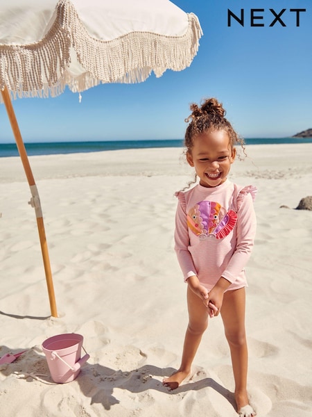 Pfirsich, pink - Sunsafe Swim 2 Piece Set (3mths-7yrs) (C95496) | 16 € - 18 €