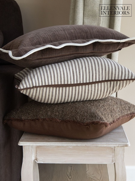 Ellenvale Interiors Set Of 3 Boucle Cushion Covers