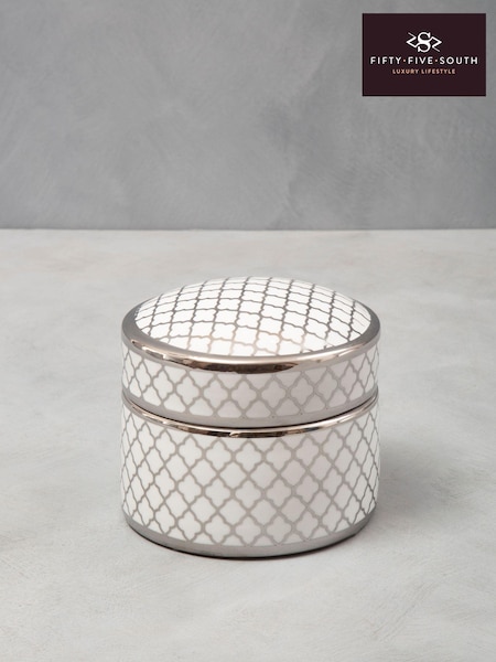 Fifty Five South Large Ceramic Box (C95577) | ‏181 د.إ.‏