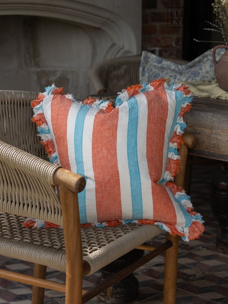 Ellenvale Interiors Hallie Rysjer Stripete Putetrekk