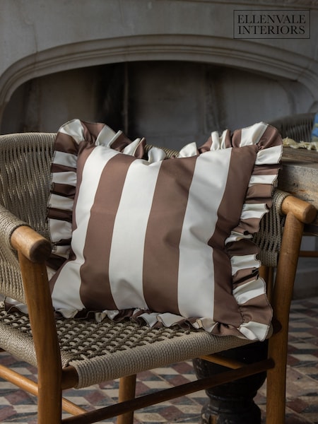 Ellenvale Interiors Outdoor Ruffle Cushion Cover