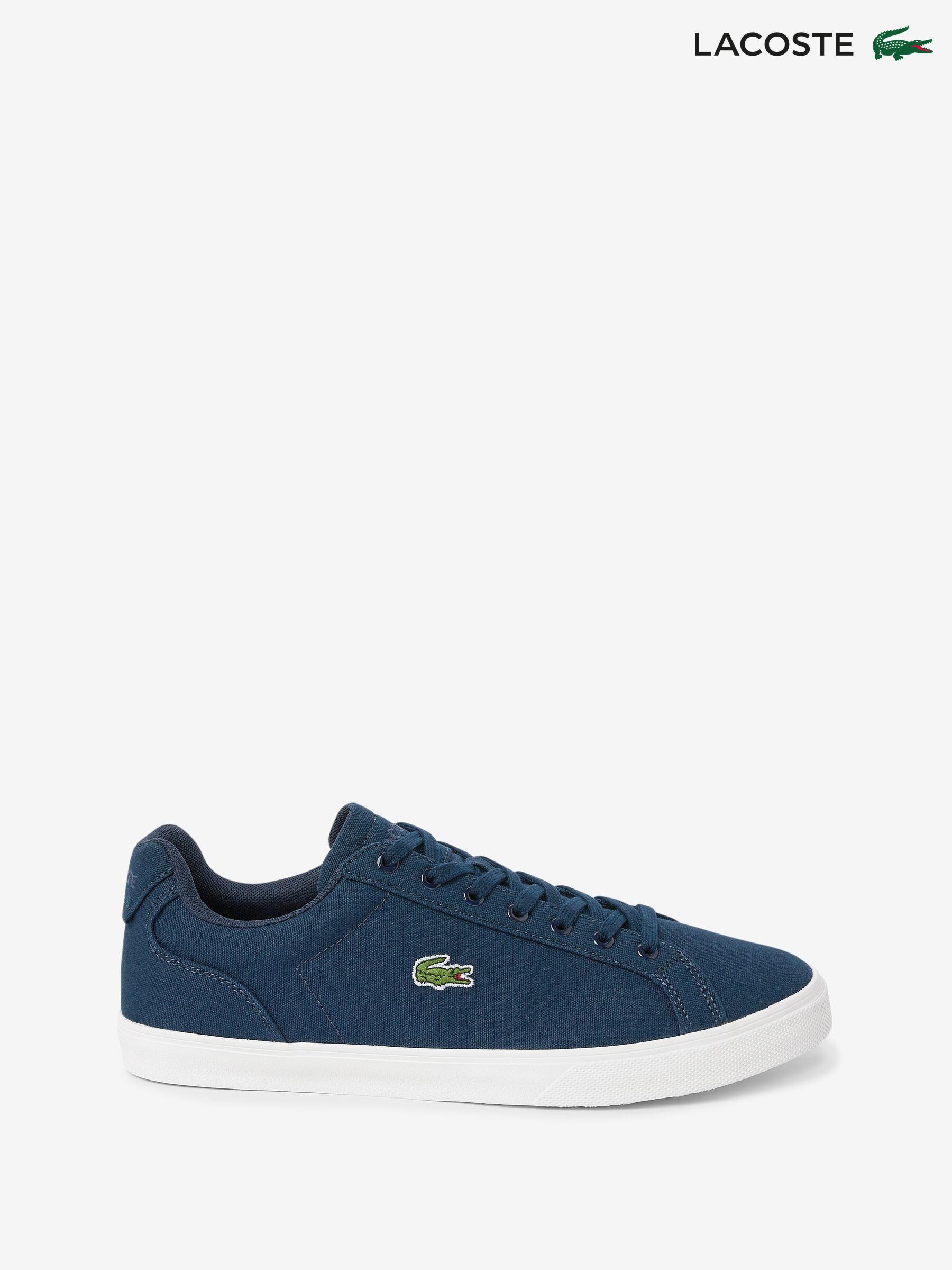 Lacoste canvas shoes sale sales