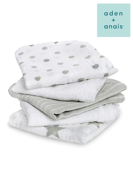 aden + anais Dusty Essentials Muslin Squares 5 Pack (C96536) | € 36