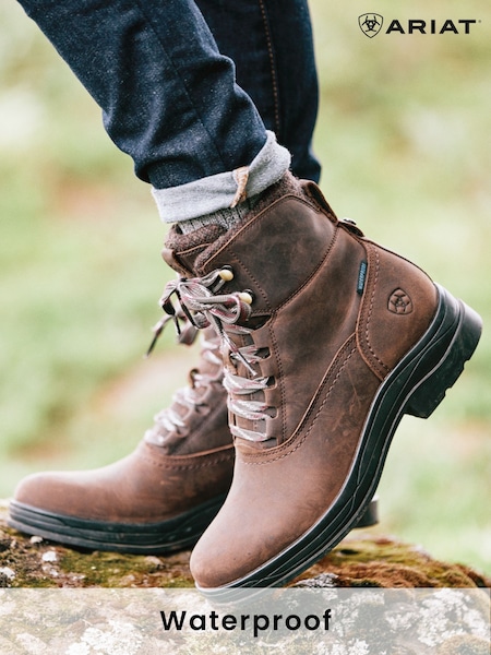 Ariat Harper Waterproof Lace-Up Hiking Boots (C96678) | ₪805