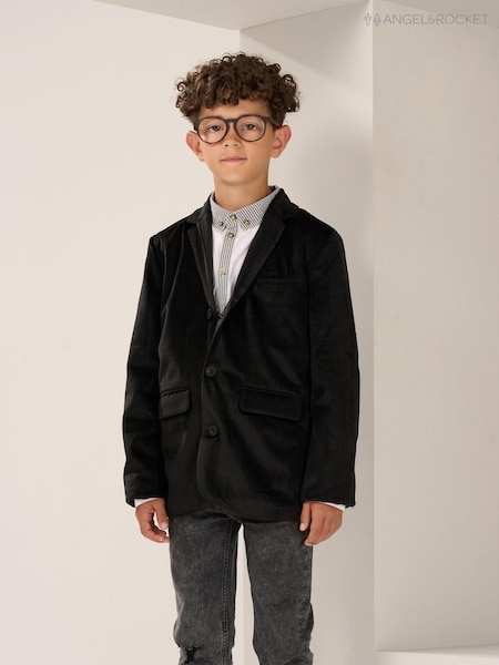 Angel & Rocket Black Velvet Georgie Blazer (C96706) | €21 - €21.50
