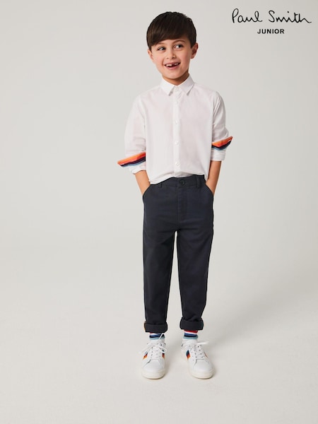Paul Smith Junior Boys Chino 100% Cotton Trousers (C96904) | ‏17 د.ك.‏