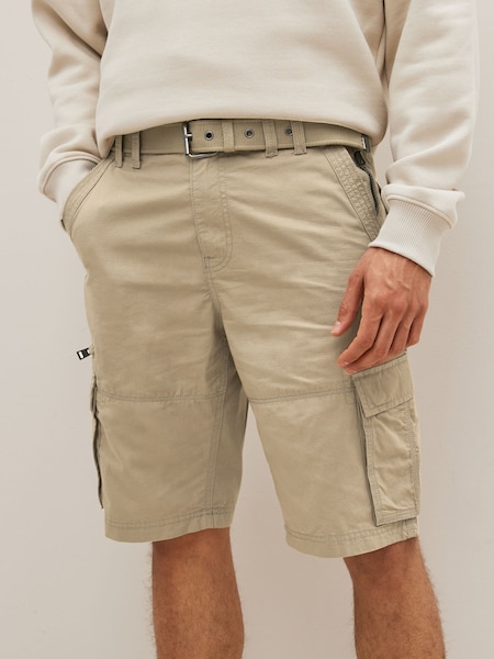 Stone Belted Cargo Shorts (C97225) | €6