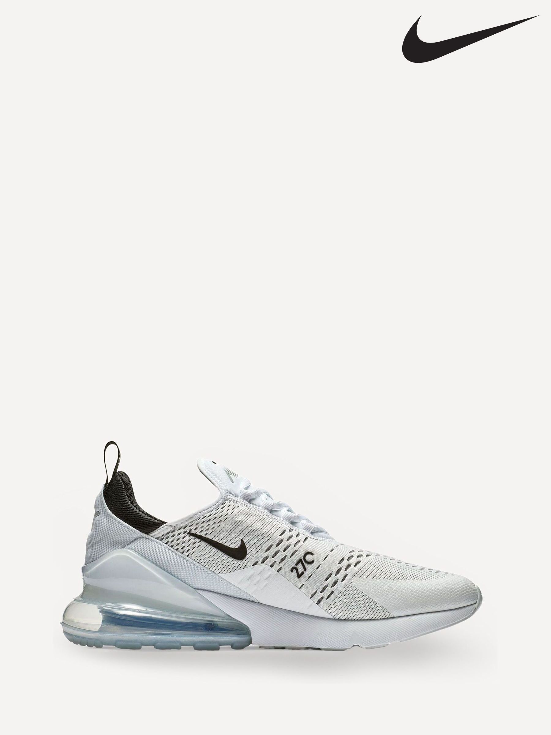 white nike 270 trainers