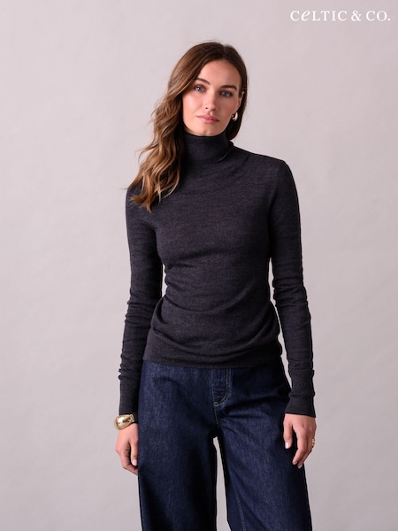 Celtic & Co. Blue Merino Jumper (C98775) | ₪498