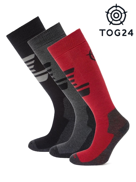 Tog 24 Black Bergenz Ski Socks 3 Pack (C99020) | €37