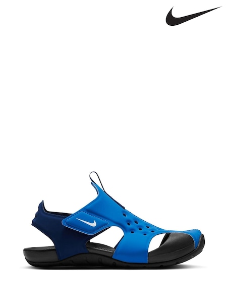 Nike Blue Junior Sunray Protect Sandals (C99125) | €43