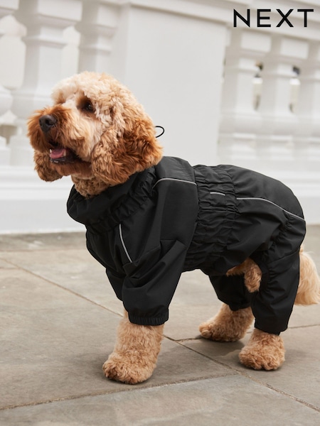 أسود - 4-Leg Waterproof Dog Coat (D00022) | ‏8 ر.ق. - ‏11 ر.ق.
