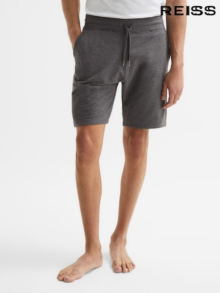 Reiss Dark Grey Tyne Jersey Shorts (D00256) | AZN 150