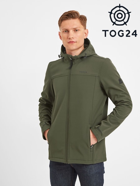 Tog 24 Green Feizor Softshell Hooded and Waterproof Jacket (D01587) | R$ 485