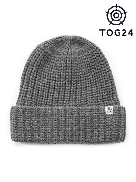 Tog 24 Grey Partridge Knitted Winter Hat (D02364) | $42