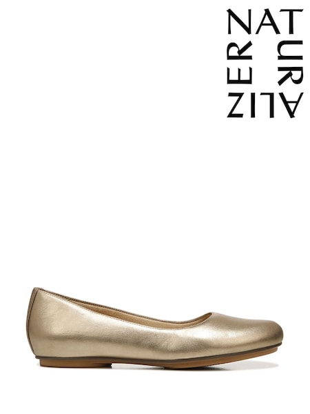 Gold - Naturalizer Maxwell Ballerinas aus Leder (D02522) | 69 €