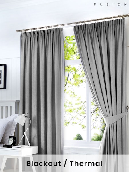 Fusion Dijon Blackout & Thermal Insulated Curtains (D03047) | €47 - €142