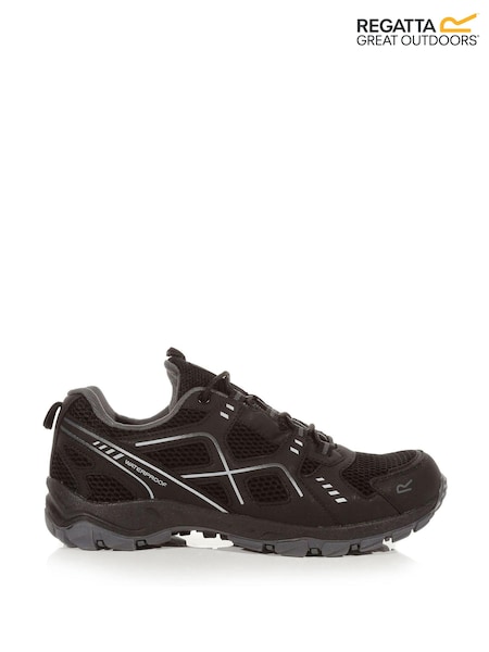 Черный - Regatta Vendeavour Waterproof Walking Shoes (D04019) | €65