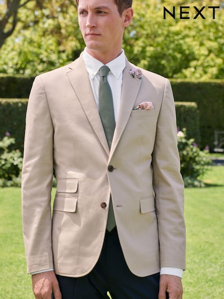 Bone Slim Cotton Stretch Blazer (D04145) | €40
