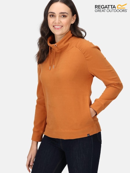 Regatta Abbilissa Slouchy Neckline Brown Fleece (D04499) | €21.50