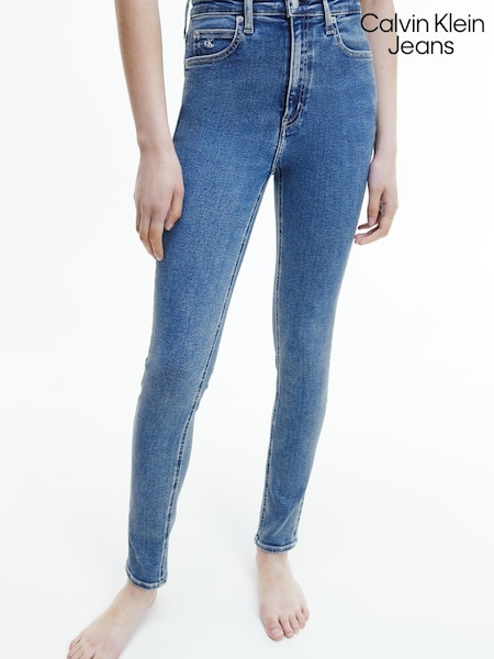 Calvin Klein Jeans Blue High Rise Skinny Jeans (D06586) | €57