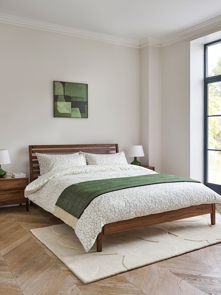 Jasper Conran London Brown Belgrave Walnut Bed Frame (D07941) | €1,133 - €1,259